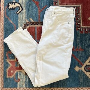 Madewell The Perfect Vintage White Jeans (Size 26)